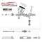 Master Airbrush Cool Runner II Dual Fan Air Storage Tank Compressor System Kit with a G44 Fine Detail Control 0.2mm Tip Airbrush, 24 Color Acrylic Paint Artist Set, Holders, Cleaning Pot, How-To Guide